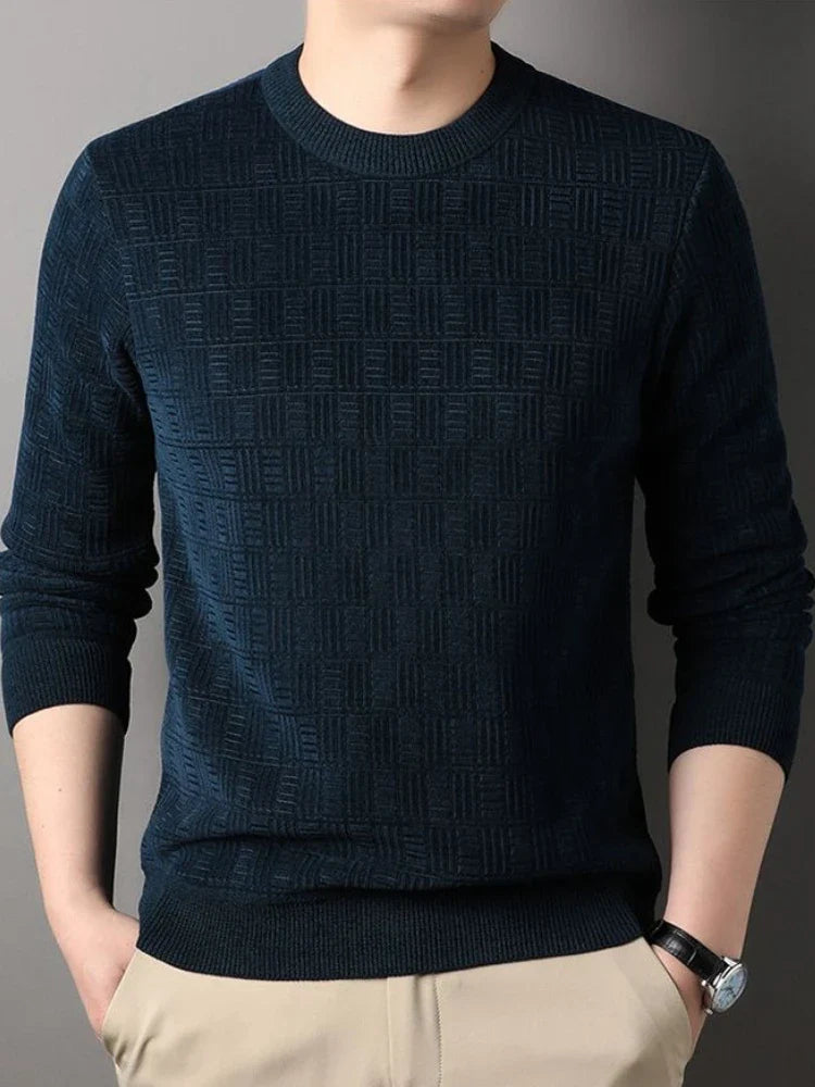 Fabian | Textured Crew Sweater